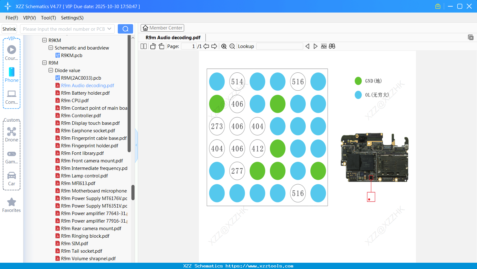 OPPO R9m Audio Decoding